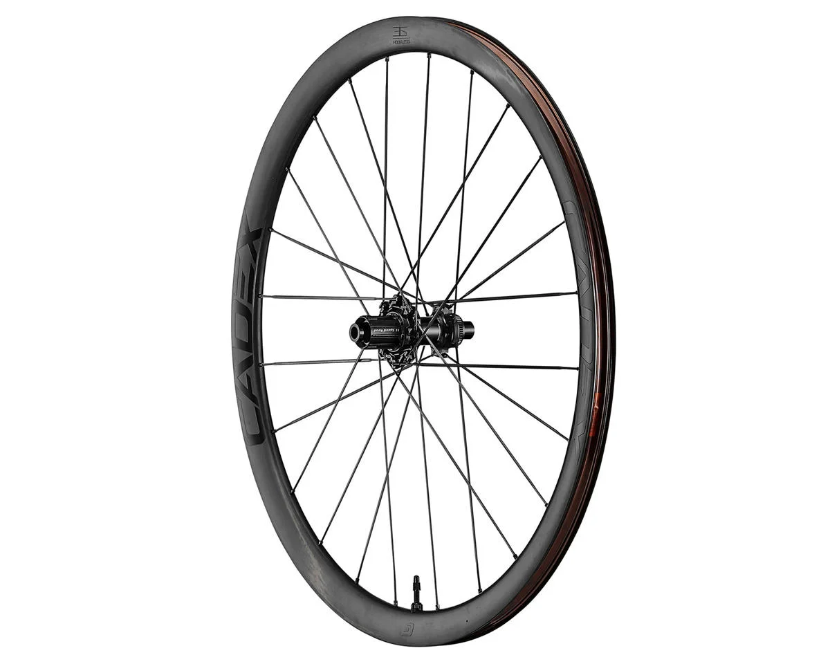 Cadex 36 Road Wheels (Black) (Shimano HG 11/12) (Rear) (12 x 142mm) (Centerlock) (Tubeless)